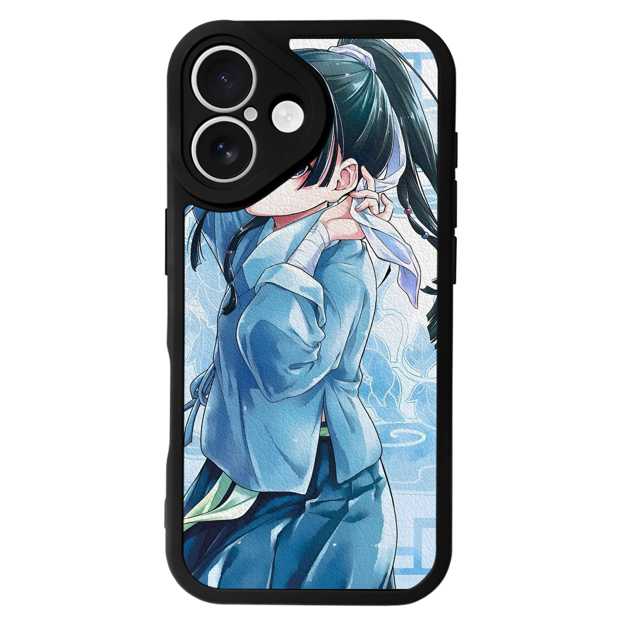 （画像用） 薬屋のひとりごと The Apothecary Diaries 【iPhone 16シリーズ対応】シリコンスマホケース（レザー調） 材質：シリコン